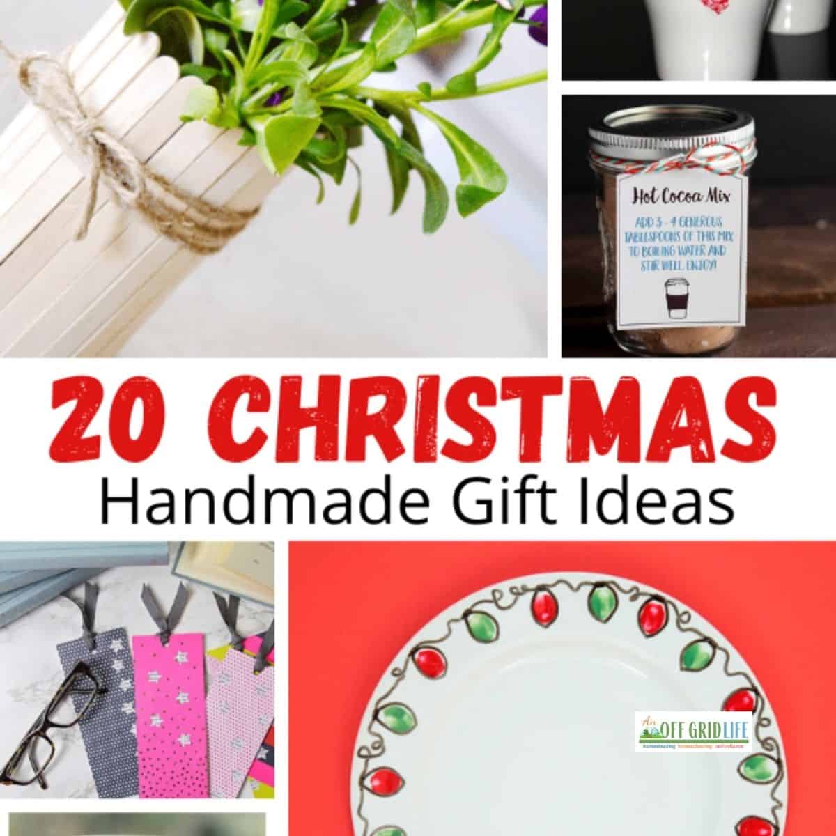 DIY Handmade Gifts for Christmas 2025 - An Off Grid Life