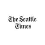The Seattle Times logo displayed in black Gothic-style font on a white background.