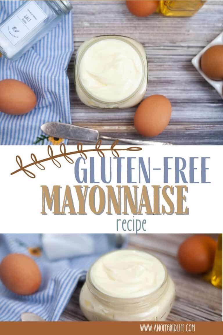 Gluten Free Mayonnaise Recipe An Off Grid Life