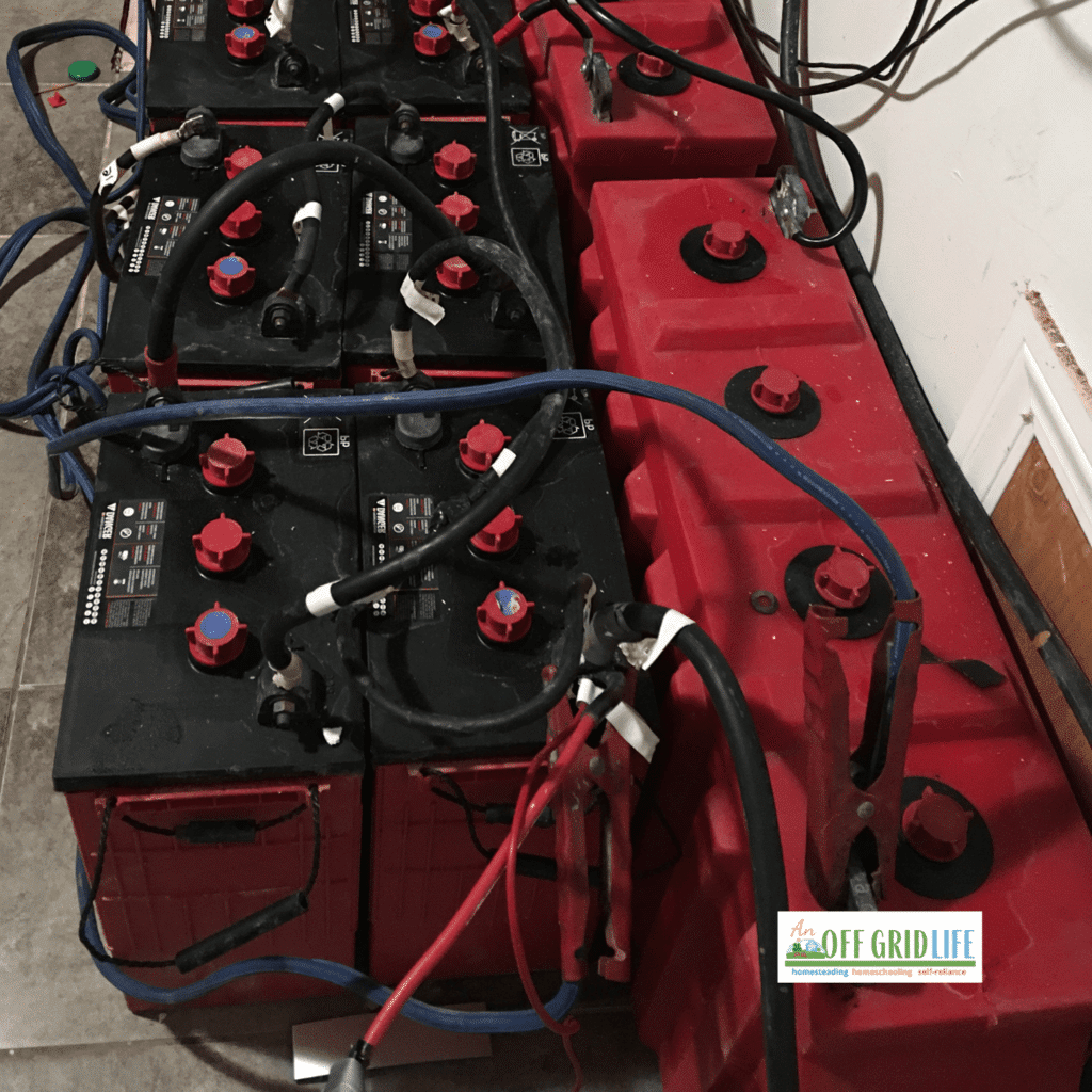 BATTERIES FOR LIVING OFF THE GRID Story An Off Grid Life