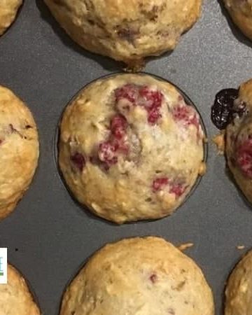 Raspberry Lemon Almond Muffin Recipe