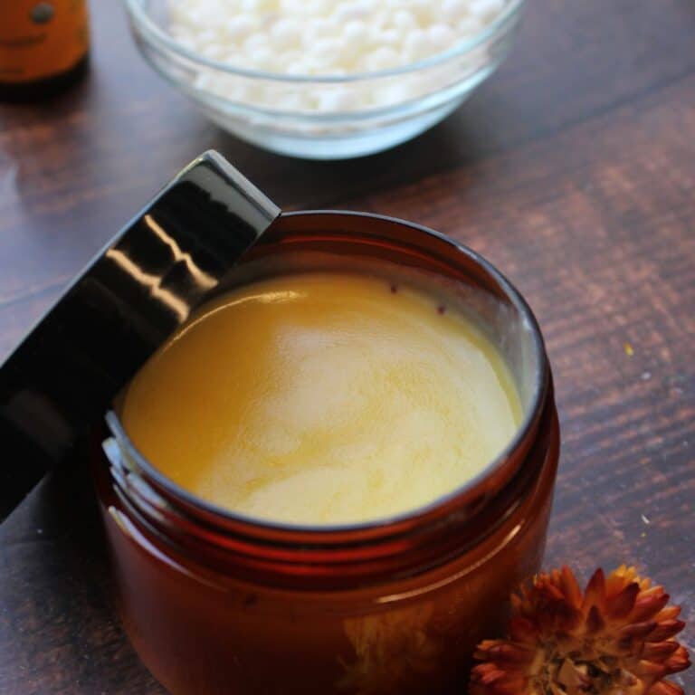 DIY Chicken Salve in Jar