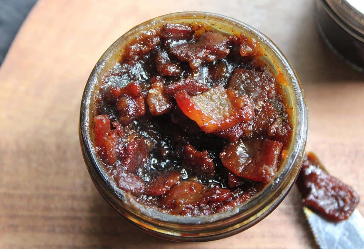Maple Bacon Bourbon Jam An Off Grid Life