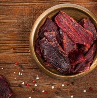 Smoked Game Meat in a Bowl