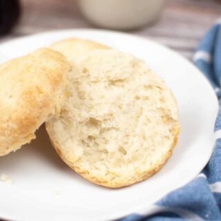 Sourdough Discard Biscuit Sliced