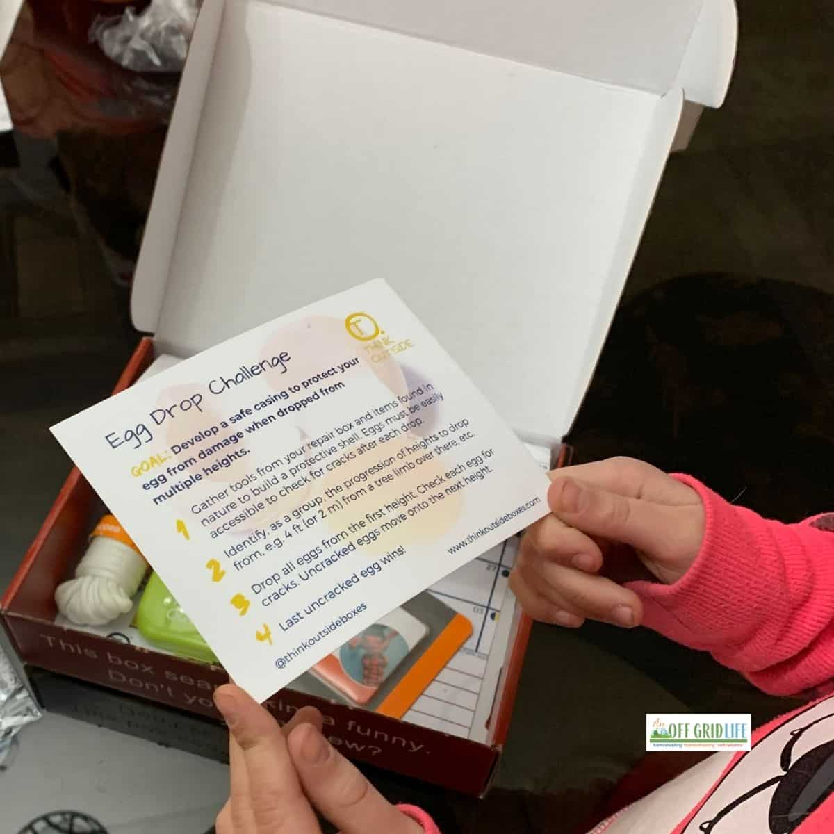 Think Outside Subscription Box