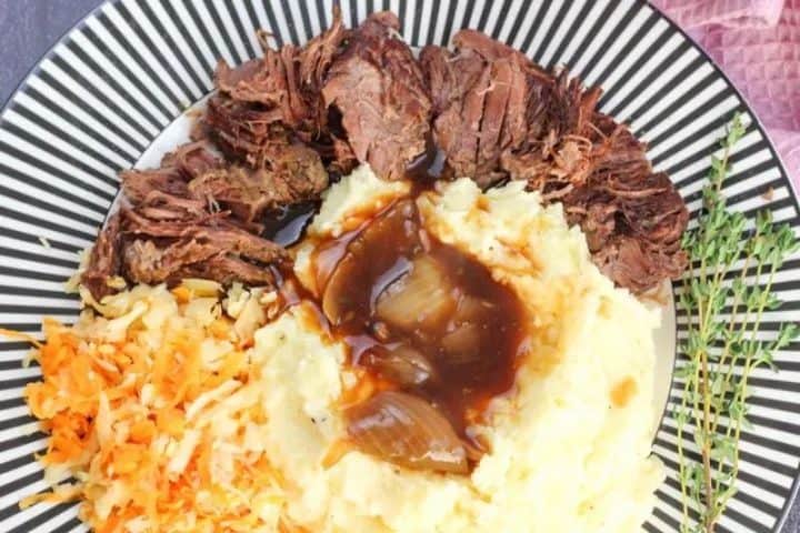braised steak and onions