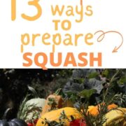 13 unique ways to prepare squash.