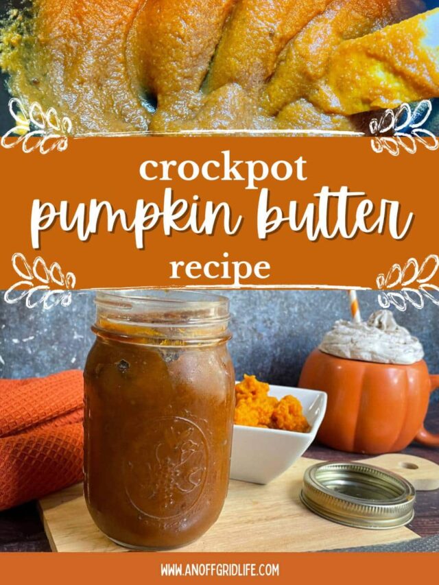 Crockpot Pumpkin Butter An Off Grid Life