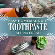 Easy Homemade Toothpaste