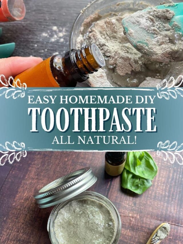 DIY Recipe How to Make Your Own Homemade Toothpaste An Off Grid Life