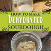 How to make dehydrated sourdough