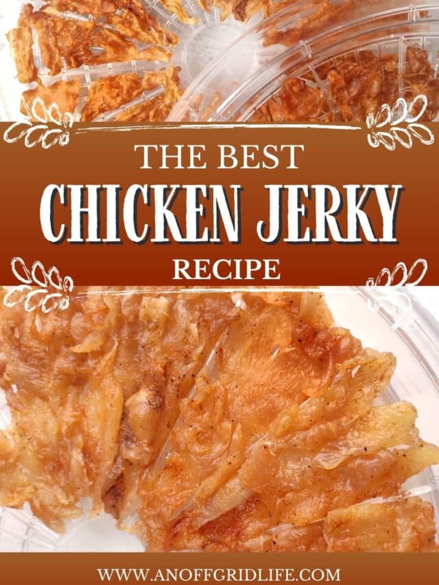Chicken Jerky Recipe An Off Grid Life