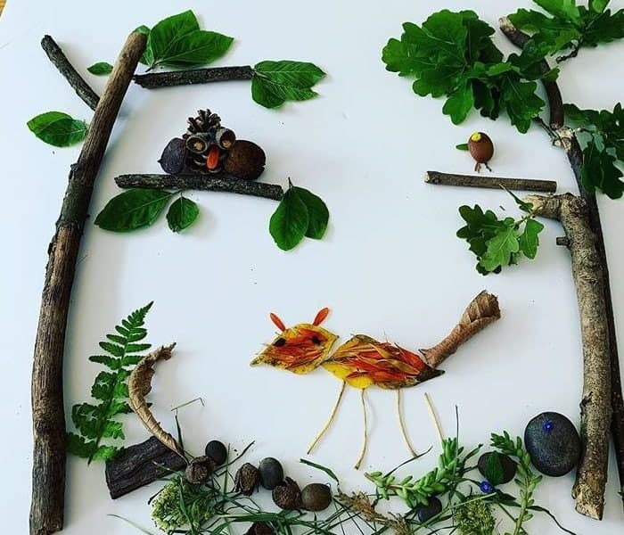 fox leaf craft